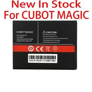 Prvotne ČAROBNO 2600mAh Za CUBOT MAGIC, ki je Na Zalogi Visoke Kakovosti Baterija+številko za Sledenje