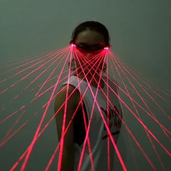 Rdeča/Zelena/Modra Laserska Očala Uspešnosti stekla Laser plesna predstava rekviziti Ustvarjalni fazi rekviziti Kul rekviziti
