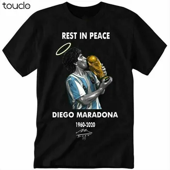 RIP Legenda Diego Maradona Argentina 1960-2020, T-shirt Redno Velikosti S-3XL