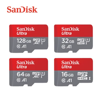 SanDisk Ultra Memory Card 16GB 32GB kartica 64GB 128GB microSDXC Class10 A1 UHS-I kartica micro SD kartice TF Kartice Za Android Pametni telefon