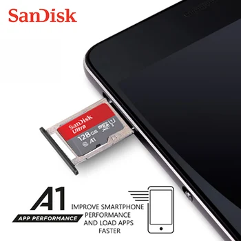 SanDisk Ultra Pomnilniške Kartice 200GB 128GB 32GB 64GB 8GB 16GB v micro SD class 10 microSD UHS-I in razreda 4 tf kartice microSDXC