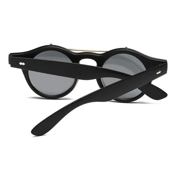 SAYLAYO Nov Modni Letnik Flip Up SteamPunk sončna Očala Classic Double Layer Elektronske Design sončna Očala UV400 Zaščito