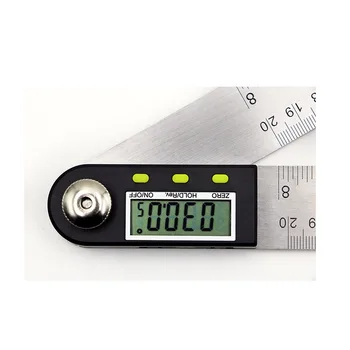 Shahe 200mm Digitalni Merilnikom. Inclinometer Elektronski Kota Profil iz Nerjavečega Jekla Kota Vladar goniometer elektronski merilnikom.