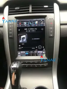 Tesla navpično zaslon avto, GPS navigacija za ford edge za obdobje 2012-avtomobilski stereo sistem Android multimedijski avtoradio HD video DVD predvajalnik