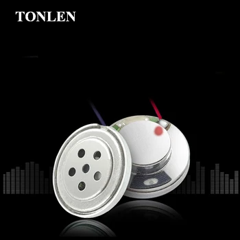 TONLEN 2pcs Krog 10 mm 3mW 32ohm Bluetooth Slušalke Zvočniki Bas Enota Baker Obroč, Brez papirja Prepone Slušalke Zvočnik Enota