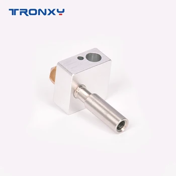 Tronxy 3D tiskalnik Aluminija Ogrevano Blok M6 Grlo 0,4 mm Šoba Vroče Koncu za 1.75 mm Žarilno 3D Tiskalnikov Deli in Pribor