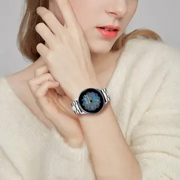 TRUMiRR iz Nerjavečega Jekla & Diamond Watchband za Samsung Galaxy Watch Active2 40 mm 44 Band Ženske Moški Trak Aktivna 2 Manžeta