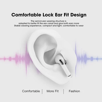 TWS Pro 4 Bluetooth Slušalke za v uho Mini Touch Kontrole športne Slušalke Čepkov Gaming Slušalke Za Vse Pametni Telefon