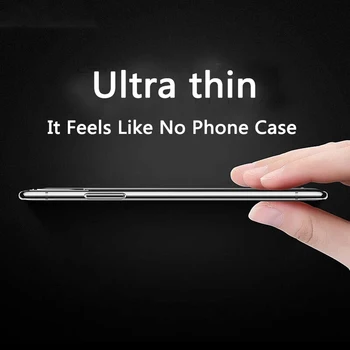 Ultra Tanek Slim Jasno Primeru Telefon Za Huawei Mate 40 10 20 30 Lite Mate 20 10 30 40 Pro X Primeru Silikonski Prozoren Pokrov Etui