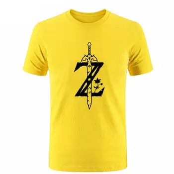 Unisex The Legend of Zelda Meč Umetnosti Bombaža T-shirt Tee T Majica