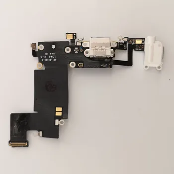 Uporabljeni deli Polnilnik za Polnjenje Vrata Dock Priključek USB Flex Kabel Za iPhone 6S Plus 6S Slušalke Avdio Priključek test delo v redu