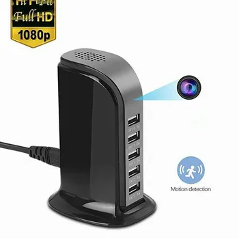 USB Adapter Polnilec Mini Kamera 1080P Ultra HD Brezžične Fotoaparat Varnostne Kamere Baby Kamera Zaslon Kamere Pametnega Doma Fotoaparat