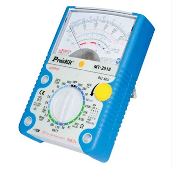 Vroče ProsKit MT-2018 Zaščitno Funkcijo Analogni Multimeter Varnostni Standard Poklicni Ohm Test Meter Analogni Tester