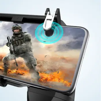W18 Telefon Krmilnik za Igre Gamepad Za PUBG Mobilne L1r1 Sprožilec Gumb Ognja, Palčko Za Xiaomi Samsung iPhone