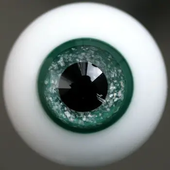 [wamami] E1205# 18 mm Temno Zelene Oči Za BJD AOD Lutka Dollfie Steklene Oči Obleko