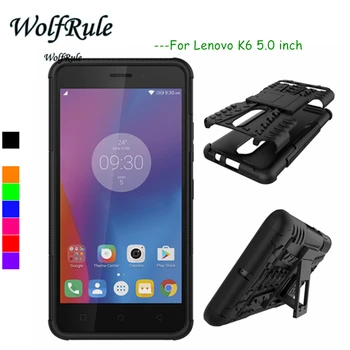 WolfRule Primeru Telefon Lenovo K6 Kritje 5.0