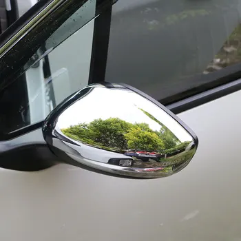 Xburstcar za Peugeot 208 - 2017 ABS Chrome Avto Ogledala Varstvo Zajema Rearview Mirror Nalepke, Dodatki