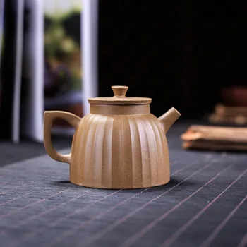 Yixing čajnik blato duan ročno vijolično gline zisha grelnik vode z šatulji