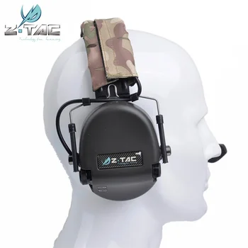 Z Taktični Airsoft Vojaške Sordin ČAJ za Javnost Nov Hi-Grožnja Tier 1 Slušalke Softair Z-TAC Slušalke za Hitro Čelada