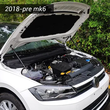Za 2009-2019 VW Polo MK5 MK6 6R/6C/61/AW Preuredi Bonnet Kapuco Plin Šok Spomladi Dvigalo Strut Palice Podporo Palico Avto-styling