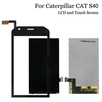 Za Caterpillar MAČKA S30 LCD-Zaslon, Zaslon na Dotik, Računalnike Za Mačka S40 Senzor Steklo Zaslona Lcd Mobilni Telefon Dodatki
