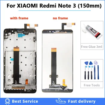 Za Xiaomi Redmi Opomba 3 Pro LCD-Zaslon za Redmi Opomba 3 LCD-Zaslon na Dotik, Računalnike Montaža z Okvirjem lcd-150mm Edition