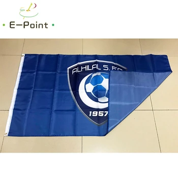 Zastavo Savdska Arabija SPL Al-Hilal Savdska FC 3 m*5 m (90*150 cm) Velikost Božični Okraski za Dom Zastava Banner Darila
