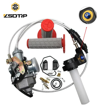 ZSDTRP Iskanje Nastavljene Moči Jet PZ30 Keihin Uplinjač+Visiable Twister+Kabel+Prijemala+Popravilo Kit za Honda, KTM Yamaha TTR250