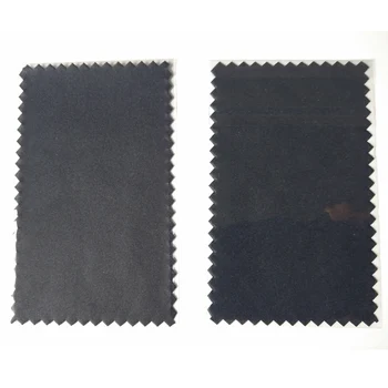 Črna kul 925 Srebro Poliranje Krpo belo tiskanje, logotip prilagodite plastično vrečko brezplačno za Pearl Zlati Nakit, Prstane Kakovosti 11*7 cm