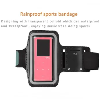 Šport obroči za roke MP3 Predvajalnik Zapestnica Dihanje, Tek z Ključnih Žep Tekmovanje v teku Pribor za Apple ipod nano 4.