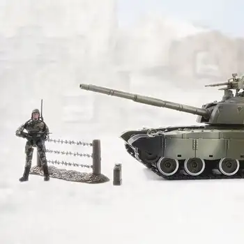 1/18 Svetovni Mirovnik Vojaške Glavni Bojni Tank Figuric Slika Model Igrače Zbiranje Igrač