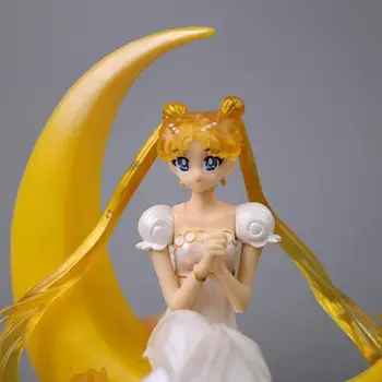 1 Kos Risank Anime Sailor Moon Dekleta prostor za Sedenje PVC figuric Zbirka Model Igrače Lutka za Otroke Dekleta Darila