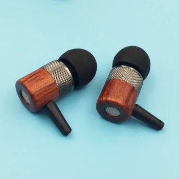 1 par Slušalke, DIY Lupini Primeru Leseno Ohišje za 9.2 mm Zvočnik Enota Hi-fi Slušalke DIY