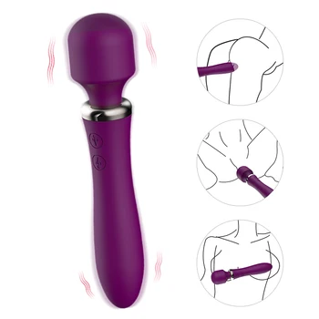10 Načini Dildo Vibratorji Sex Igrače za Žensko AV Čarobno Palico z vibriranjem Vaginalne Klitoris Stimulator Telo Massager Seks Izdelka