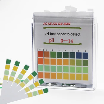 10 Škatle PH0-14 Medicinske Lakmusov Test Papir Telo PH Testnih Lističev Kisline, Alkalne Vode, Sline in Urina Univerzalno Posebni Indikator Papirja