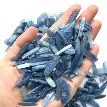 100 g Naravnih Kianit Quartz Polirani Tanko rezino oblike, modre barve, Kristali Padle Gramoz cyanite gemstone za Zdravljenje Kristali