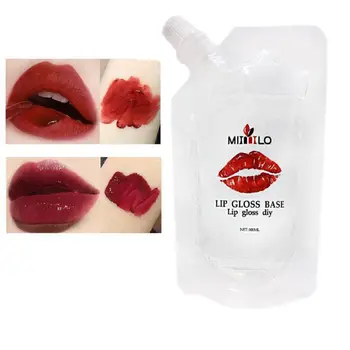 100 ml Ročno Jasno, Lip Gloss Bazno Olje DIY Ustnice Palico Surovin Gel Za Lip Gloss Lipgloss