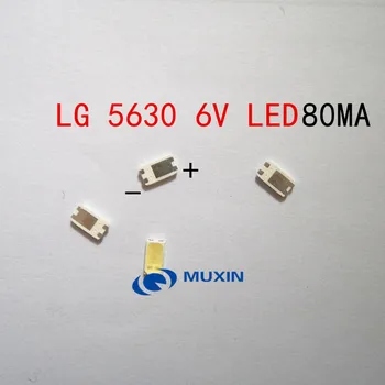 1000pcs Za LG LED LCD Osvetlitev ozadja TV Aplikacijo Sredini Power LED 1W LED Osvetlitvijo 3V 5730/5630 Cool bela LED LCD TV Ozadja