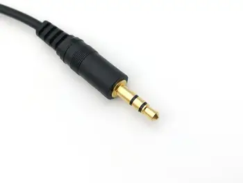 10pcs 20 cm kabel 3,5 mm Stereo zlato plating 1/8 moški mini vtikač priključka za zvok