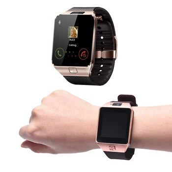 1pcs Pametna ura S Kamero, Bluetooth Zapestje Gledati Kartice SIM Smartwatch IOS in Android