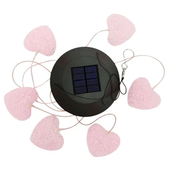 1pcs Prenosni Windbell Svetlobo Sončno energijo LED Vetru Zvončki Barvno Spreminjajoče se Svetlobe Darilo Zunanji Vrt, Balkon Poti Deco Lučka