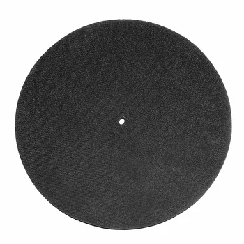2 mm Debele Vrtljivi Krožnik Mat LP Vinil Zapis Anti Slip Mat Avdiofile Za LP gramofona Protecter Ročno Anti-statični