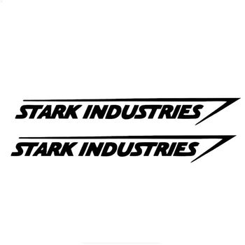 2 X za Stark Investicije karoserije Proge Nalepke KK Vinilne Nalepke Marvel, Iron Man, Avto Oprema Avto Stying Jdm Dirke,20 cm*3cm