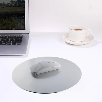 20 cm Krog Aluminij Zlitine Mouse Pad Gaming Mat Mousepad Laptop Notebook PC Računalnik Mousepad za Apple MackBook
