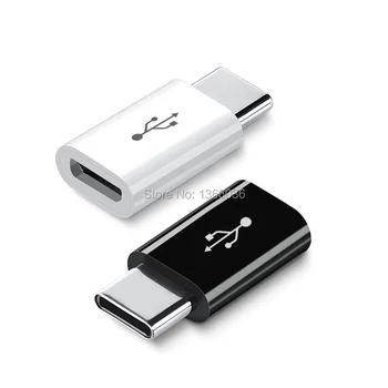 2000pcs Micro USB Na USB C Adapter Mobilni Telefon Adapter Tip-c Vmesnik Podatkovne Linije za Polnjenje Pretvornik Za Samsung Xiaomi Huawei