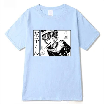 2020 Anime Wc Zavezuje Hanako Kun T-shirt za Moške Kratke Rokav Risanka Streetswear Tee Majica