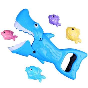 2020 Novega otroka kopalnica kopalna Kad Vode Igranje Igrače za Otroke Izobraževalne Glasbe Shark Chase Velike Ribe jejte Majhne ribe, igrače za Otroke