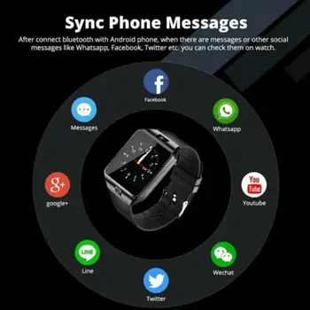 2020 novo Pametno uro S Kamero Za IOS Android Telefonov watch Smart L0I5