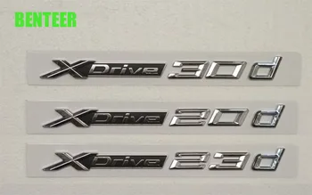 2pcs moč Motosports X je pogon 20 d 25d 28d 30 35d 40d 48d 50d strani telesa nalepke za bmw X1 x3 x4 x5 x6 Serije