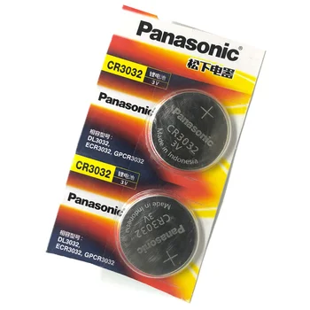 2pcs/veliko Panasonic CR3032 CR 3032 DL3032 ECR3032 3V Litijeva Avto Ključ Daljinsko upravljanje Električni Alarm Celice Gumb Kovanec Baterije